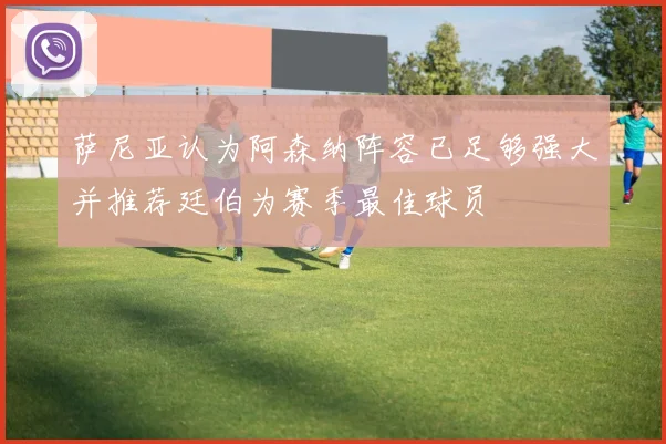 萨尼亚认为阿森纳阵容已足够强大并推荐廷伯为赛季最佳球员